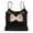 01_Black, variant on HNMKIU Women's Shelf Bra Camisoles Adjustable Spaghetti Strap Basic Layer Crop Top Built in Bra Tank Tops for Women 01_Black,One Size