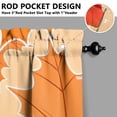 thumbnail image 5 of Harvest Season Kitchen Curtains Set with Valance Pumpkin Sunflower Pattern Autumn Aesthetic Panels, 5 of 6
