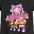 thumbnail image 3 of Paw Patrol The Movie - Adventure Citys Heroes - Toddler & Youth Girls Short Sleeve Graphic T-Shirt, 3 of 6