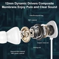 thumbnail image 2 of EFFFERTWQL-USB C Earbuds Wired Ear Buds Compatible iPhone 17e 17 16 Pro Max 16e 16 Plus 16Pro 15 Pro Max 15 Plus 15Pro 15,Type C in-Ear Headphones Earphone Headset with Microphone for Android Google, 2 of 4