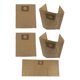 thumbnail image 2 of 5 bolsas para aspiradoras húmedas y secas de 309 de fácil instalación para aspiradoras de 15 L, ideales para hoteles, hogares y dormitorios., 2 of 9