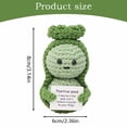 thumbnail image 2 of Crochet Positive Energy Knitted Wool Positive Energy Doll Wool Vegetable Doll, 2 of 4