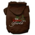 thumbnail image 5 of Christmas Pet, Dog  Cat Hoodie Rhinestone, "Tis The Season To Sparkle", 5 of 10