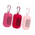 thumbnail image 3 of Toallas de hielo para gimnasio, toallas deportivas refrescantes, absorbentes de sudor y compactas. Rojo Rosa Rosa Rojo, 3 of 8