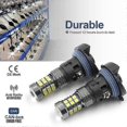 thumbnail image 2 of 2025 Model 2-Piece HP24W LED Daytime Running Lights for Peugeot 3008 and 5008 (2009-2020) with DRL Base and Daylight Bulbs, 2 of 2