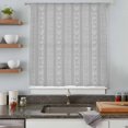 thumbnail image 5 of Gray Striped Sheer Curtains 72 Inches Long, Modern Abstract Art Geometric Stripes Light Filering Curtains, Breathable Simi Curtain Privacy Drapes for Living Room Bedroom Lightweight Window Treatment, 5 of 9