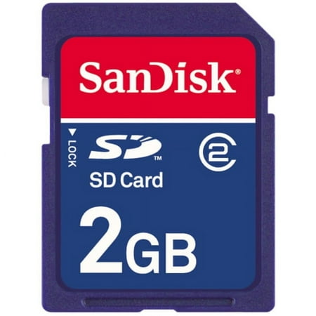 Image of SanDisk 2GB SD Card