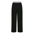 thumbnail image 5 of Idoravan Women's Size Pants Womens Loose Wide Leg Pants High Waist Straight Pants Casual Pants, 5 of 9