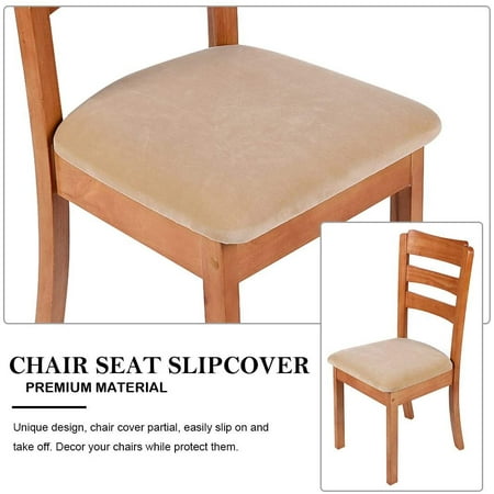 Upholstered Chair Seat Cushion Cover, How To Keep Dining Chair Covers From Slipping