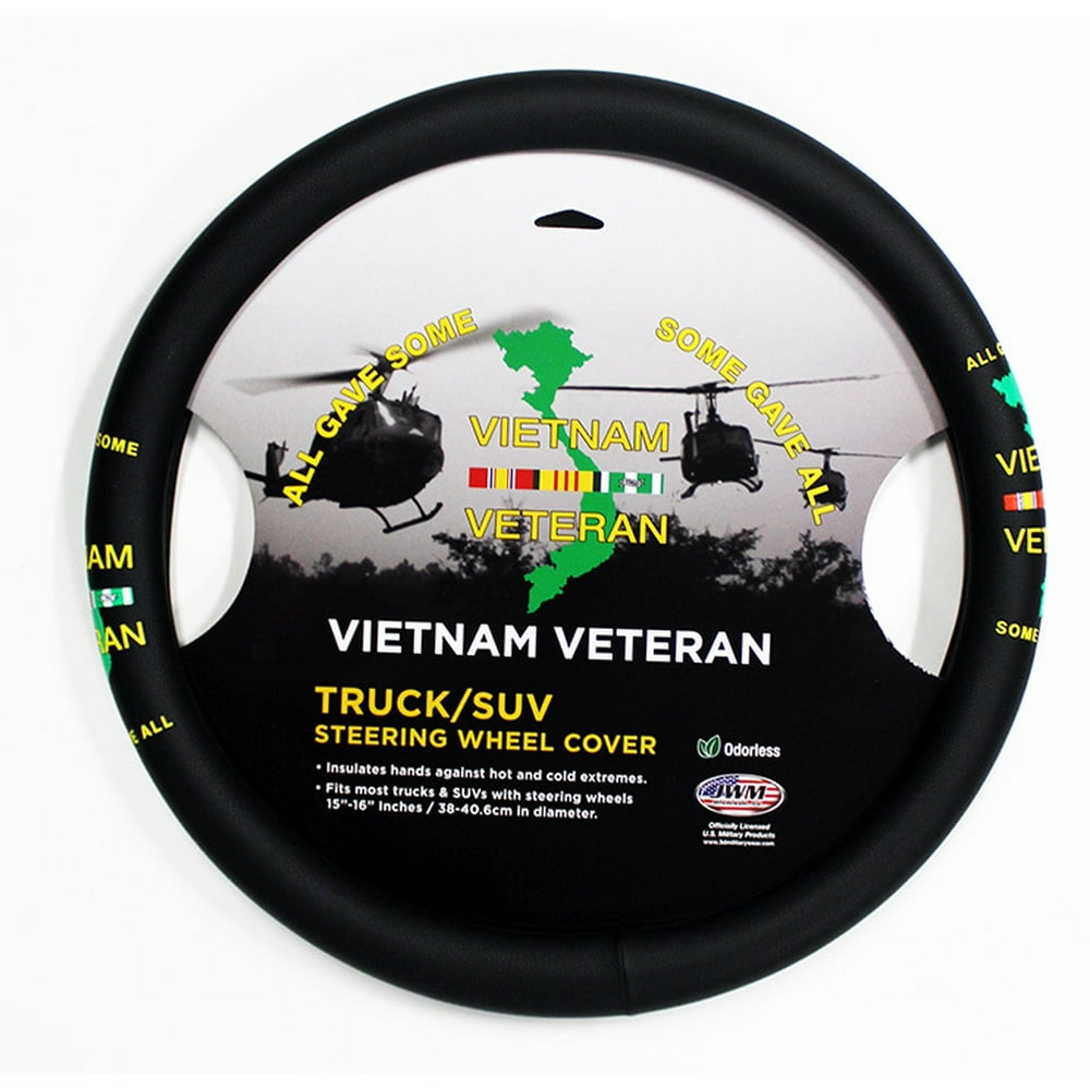 SUV/Truck Steering Wheel Cover Vietnam Veteran