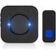 thumbnail image 1 of Waterproof Outdoor Wireless Doorbell, Doorbell With 55 Ringtones, 5 Volume Levels, 300m Range And Led Flash, Wireless Home Doorbell For Office (1 Rece, 1 of 5