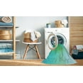 thumbnail image 2 of Ahgly Company Machine Washable Indoor Rectangle Transitional Medium Spring Green Area Rugs, 2' x 4', 2 of 7