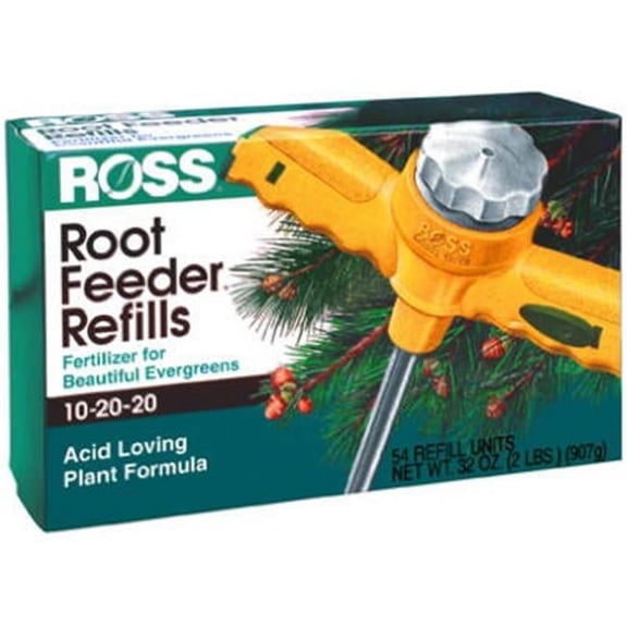 14250 Ross Evergreen & Acid Loving Root Feeder Refill - 36 Pack