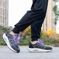 thumbnail image 7 of GOOBON Women's Walking Shoes Arch Support Orthotic Breathable Tennis Sneakers for Plantar Fasciitis Pain Relief US Size 6-11, 7 of 7