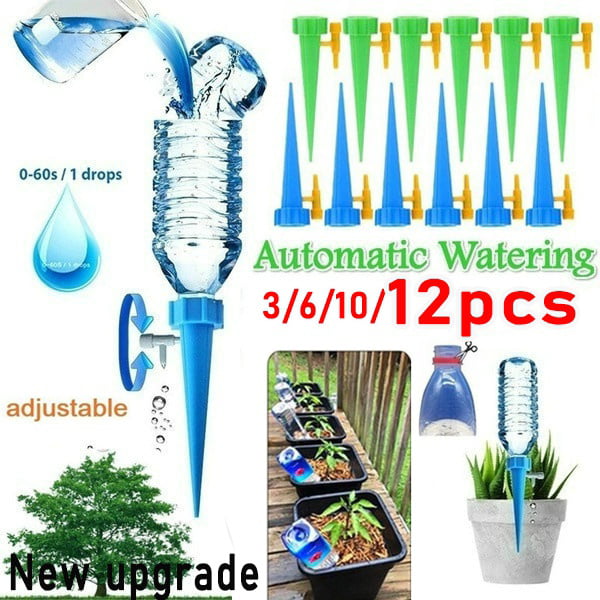 8x Automatic Watering Irrigation Spike Garden Plant Flower Drip Sprinkler 12x 