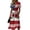 A09-Wine, variant on Women 's 250th Anniversary Dresses Independence Day Sun Dress Short Sleeve A-Line Swing Summer Dresses