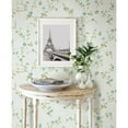 thumbnail image 2 of A-Street Prints Delphine Light Blue Floral Wallpaper, 20.5-in by 33-ft, 56.4 sq. ft, 2 of 3