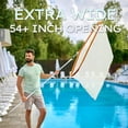 thumbnail image 3 of World Largest and Biggest Skimmer Pool Net 54.5” Wide x 10” Long with 45 or 90 Degree Mount by Massimo, 3 of 7