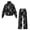 Black Rose Print, variant on CHAQLIN Gradient Galaxy Leopard Print Women 2 Piece Outfits Sweatsuits Tracksuit, Anti-Fade Drawstring Waist Women's Loungewear Set Elastic Drawstring Women's Casual Outfit for Weekend Shopping Daily