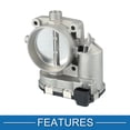 thumbnail image 4 of 1 Pcs Cuerpo de Aceleración para Mercedes-Benz C 240 2.6L 2001-2005 Reemplazo No.112-141-01-25, 4 of 6