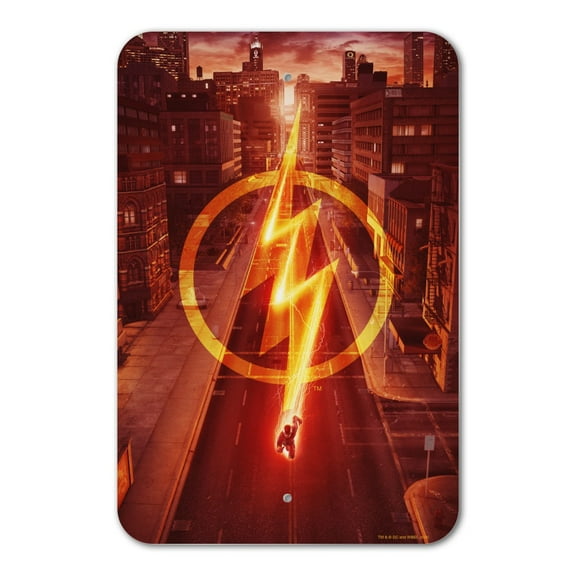 The Flash TV Series Lightning Streak Home Business Office Sign