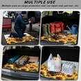 thumbnail image 3 of COEQINE SUV Trunk Liner for Dogs, Durable Scratch-proof Rear Cargo Mat Suitable for Most Car Models, Easy to Clean Auto Interior Accessories, Highland Cow Bow Sunflower, 3 of 7