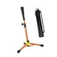 thumbnail image 5 of TEE de béisbol para niños, camiseta de bateo para béisbol, práctica, instalación fácil, soporte de práctica, trípode de entrenador para ejercicio, al Naranja, 5 of 8