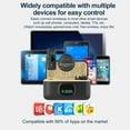 thumbnail image 4 of Wireless Lavalier Magnetic Microphone with Charge Case for Android iPhone Video Recording Vlog Mini Noise Canceling Lapel Mic Plug and Play, 4 of 8