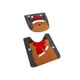 thumbnail image 3 of Juego de funda y alfombra para asiento de inodoro navideño, decoración navideña, estilo de baño, 3 of 5