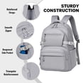 thumbnail image 4 of Gynky School Backpack, Large Capacity Bookbag Cute Girlish Water-Resistant Laptop Backpacks for Teen Adults Tween, Fashion Aesthetic Lightweight Travel Daypack for Women Middle School College, 4 of 10