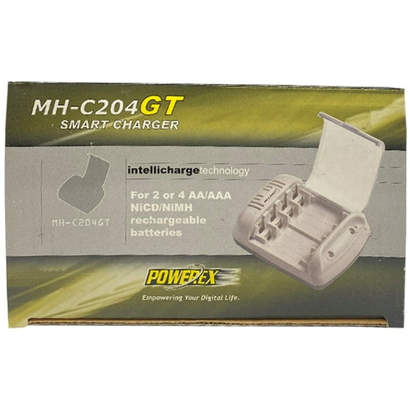 Powerex MH-C204GT AA / AAA Chargeur de Batterie Intelligent