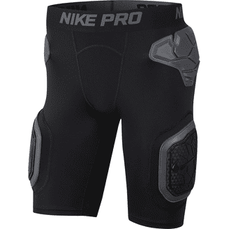 Nike Pro Men's Baseball Slider Shorts Color: Black/Wolf Grey/White