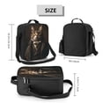 thumbnail image 2 of Honeii Victorian Gentle Cat Print Insulated Lunch Bag, Reusable Lunch Box for Adult, Leakproof Cooler Bag for Work Office Travel Picnic, 2 of 7
