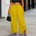 thumbnail image 2 of Jerdar Women's Palazzo Pants Wide Leg Lounge Convertible Maxi Skirt with Pockets Casual Comfy Trousers XXL, 2 of 6