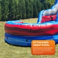 thumbnail image 6 of JumpOrange Commercial Grade Water Slide Inflatable with Splash Pool for Kids and Adults (with Blower), Ocean Theme, 6 of 7
