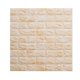 thumbnail image 2 of Papel tapiz 3D Etiqueta de pared de ladrillo Espuma TV Calcomanía de fondo Autoadhesivo Etiqueta adhesiva, 10 piezas, Tipo 3 kenally HA002452-16, 2 of 6