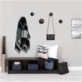 thumbnail image 1 of Mod Made MM-CH-029-Black Wall Button Coat Rack  Black, 1 of 2