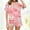 Red#1, variant on SERTG Womens Valentine Print Lapel Short Sleeve Pajama Set with Pockets Casual Spring Summer Homewear Two-Piece Outfit(Red,M)