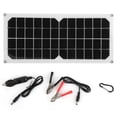 thumbnail image 1 of 10W 12V Waterproof Monocrystalline Solar Panel Flexible Solar Panel for Outdoors, 1 of 9