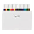 thumbnail image 3 of uni® Emott Fineliner Marker Pens, Fine Point (0.4mm), Assorted Ink - 40 Pack, 3 of 5