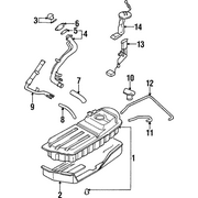 Genuine OE Kia Fuel Gauge Sending Unit - Q0K01-960960D