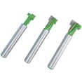 thumbnail image 3 of HUGFEGWE 1pc 1/4" Shank 6.35mm T-Slot Cutter Router Bit Set Hex Bolt Key Hole Bits T Slotting Milling Cutter for Wood Woodworking CJB91-123474, 3 of 5