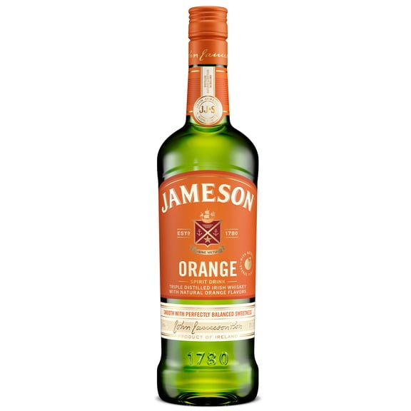 Jameson Orange Irish Whiskey, 750 ml Bottle, 30% ABV, 1 Bottle