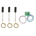 thumbnail image 1 of Cateissary 3pcs 50mm Model 3-Light Metal Traffic LED  Signal 5-6V Lights Type3 NO3, 1 of 1