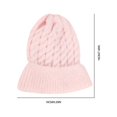 thumbnail image 2 of Gorro De Punto De Otoño E Invierno + Conjunto De Guantes Para Niños, Gorro De Lana De Color Sólido, Gorro De Punto Para Pescar, Esquiar Y Acampar Vogacara AP007144-06, 2 of 6