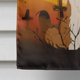 thumbnail image 4 of Carolines Treasures BB4385CHF Halloween Border Collie Drapeau Rouge et Blanc Toile Format Maison, 4 of 4