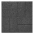 thumbnail image 1 of Tierra Verde 16x16 Brick Rubber Paver Grey 4-pack, 1 of 1