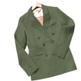 thumbnail image 2 of Saco elegante de Mujer Versatil Verde olivo Grande, 2 of 3