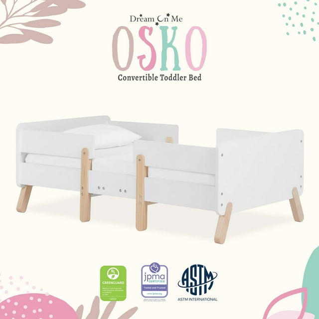 Dream On Me Osko Convertible Toddler Bed