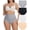 Curvy Goddess Neutral 4-Pack, variant on MecTo Womens Cotton Underwear 4 Pack High Waisted Briefs Full Coverage Breathable Ladies Panties Plus Size